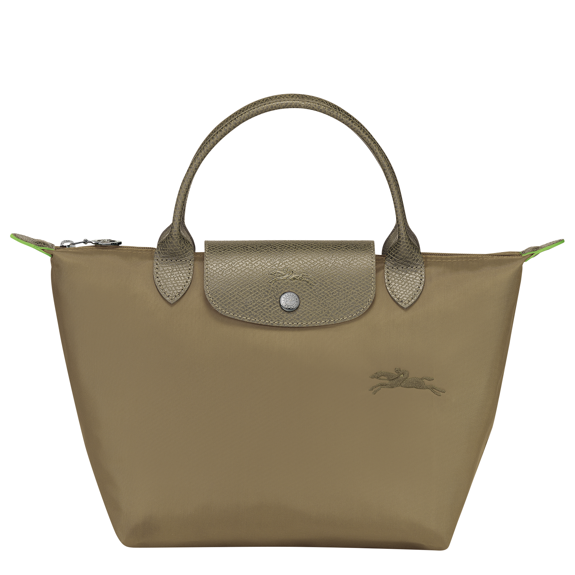 Le Pliage Green S Handbag Artichoke - Recycled Canvas