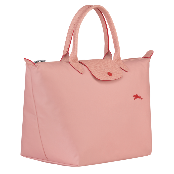 Longchamp Le Pliage Club Medium Top Handle  Bag Pinky-Top Handle Bag-Longchamp