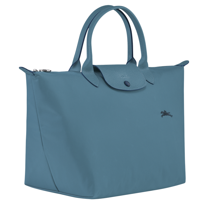 Longchamp Le Pliage Club Medium Top Handle  Bag Thunderstorm-Top Handle Bag-Longchamp