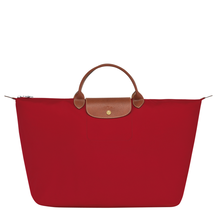 Longchamp  Le Pliage  Large Travel Bag Red-Travel Bag-Longchamp