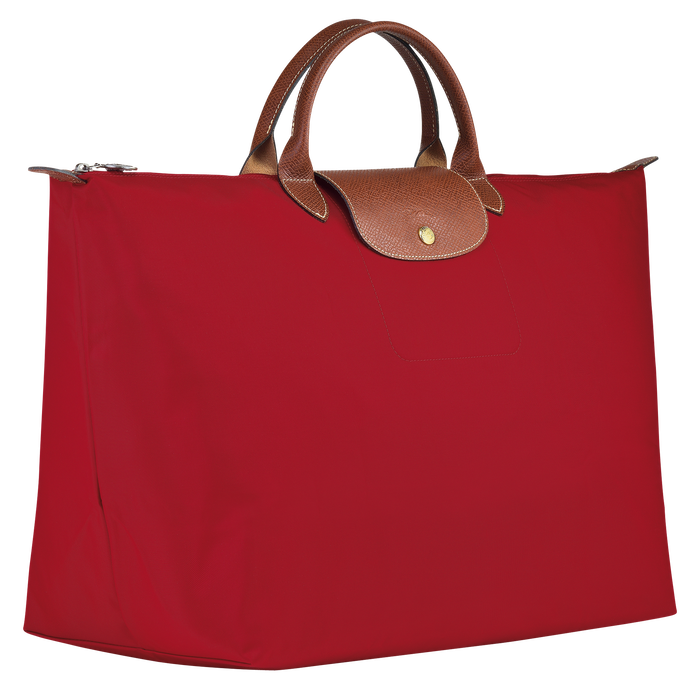 Longchamp  Le Pliage  Large Travel Bag Red-Travel Bag-Longchamp