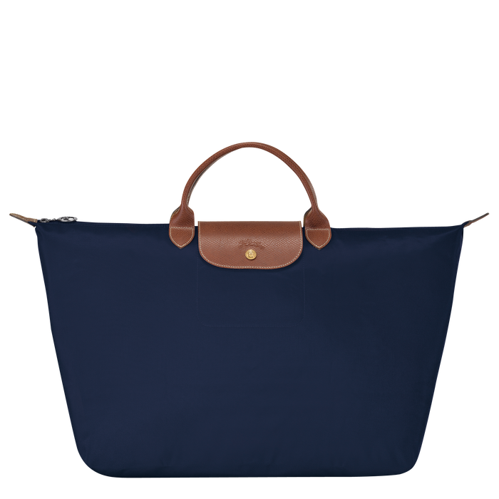 Longchamp  Le Pliage  Large Travel Bag Navy-Travel Bag-Longchamp