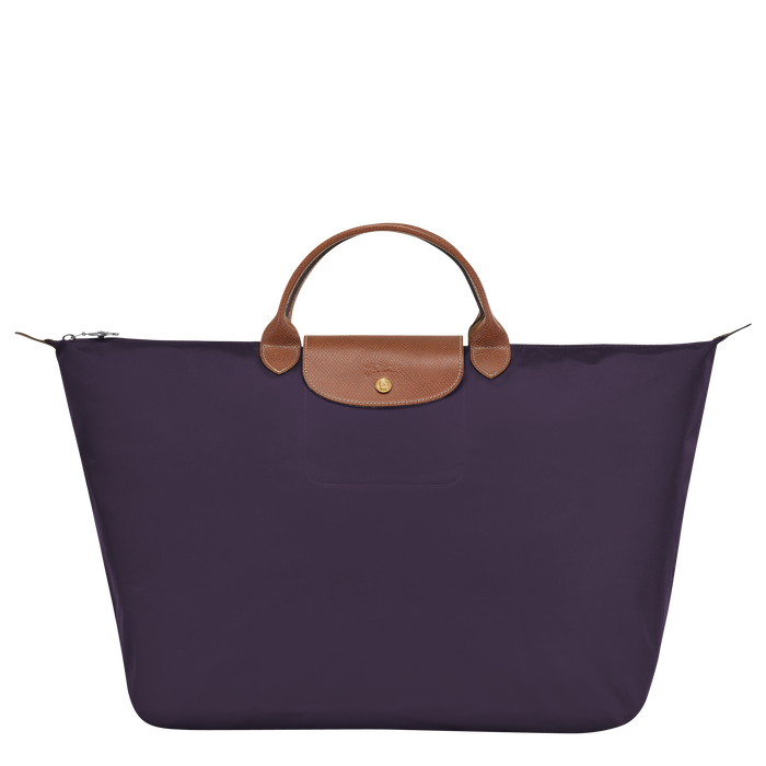 Longchamp  Le Pliage  Large Travel Bag Bilberry-Travel Bag-Longchamp