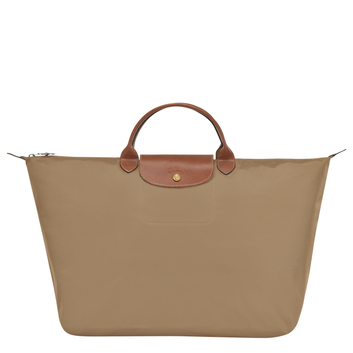 Longchamp  Le Pliage  Large Travel Bag  Desert-Travel Bag-Longchamp