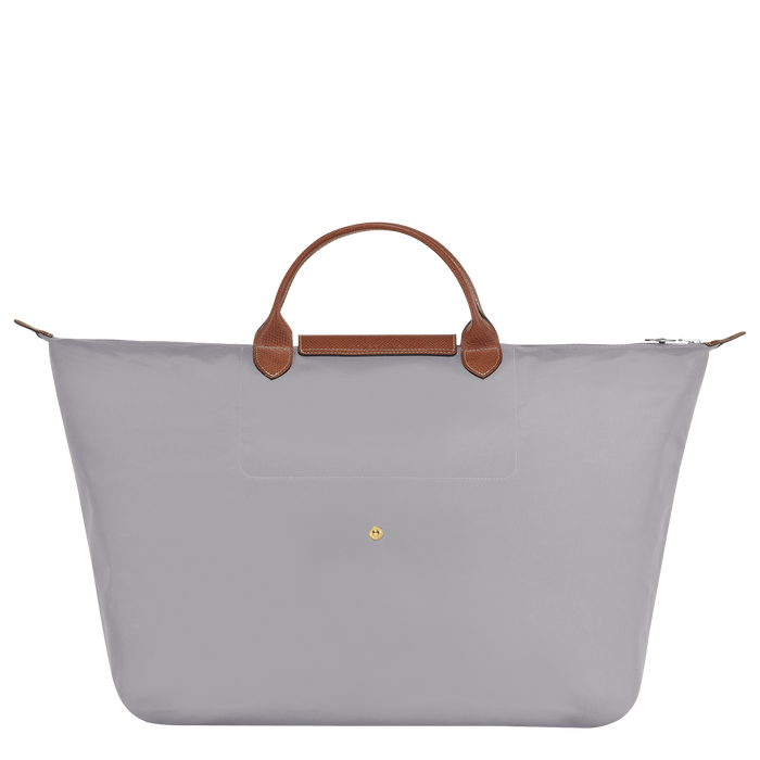 Longchamp  Le Pliage  Large Travel Bag  Grey-Travel Bag-Longchamp