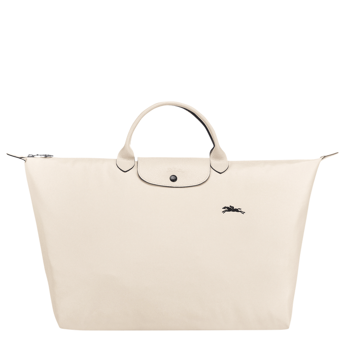 Longchamp  Le Pliage Club Large Travel Bag Chalk-Travel Bag-Longchamp