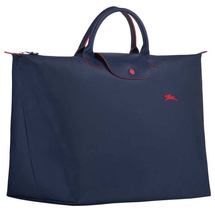 Longchamp  Le Pliage Club Large Travel Bag Navy-Travel Bag-Longchamp