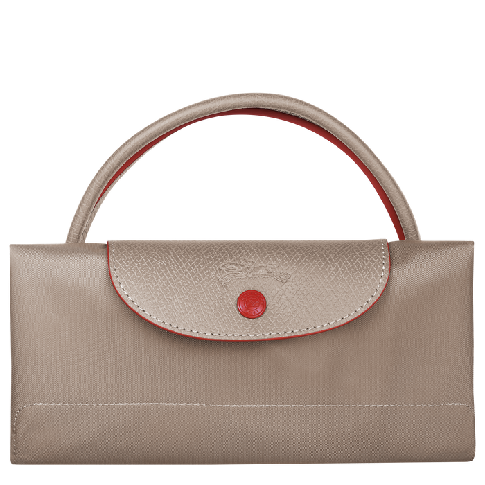 Longchamp  Le Pliage Club Large Travel Bag Brown-Travel Bag-Longchamp