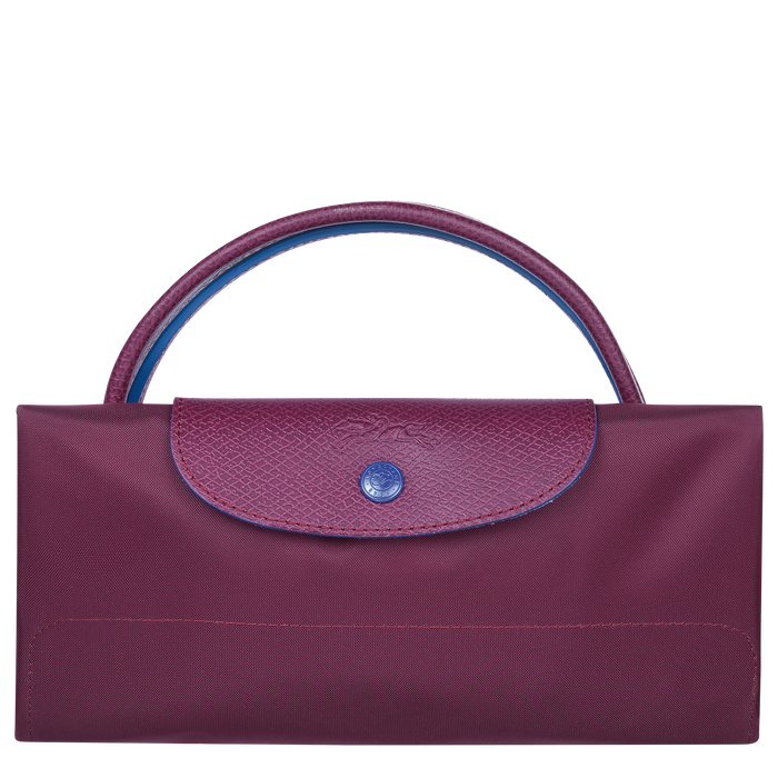 Longchamp  Le Pliage Club Large Travel Bag Plum-Travel Bag-Longchamp