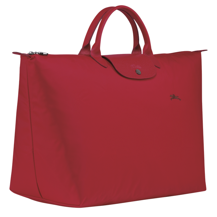 Longchamp  Le Pliage Club Large Travel Bag Red-Travel Bag-Longchamp
