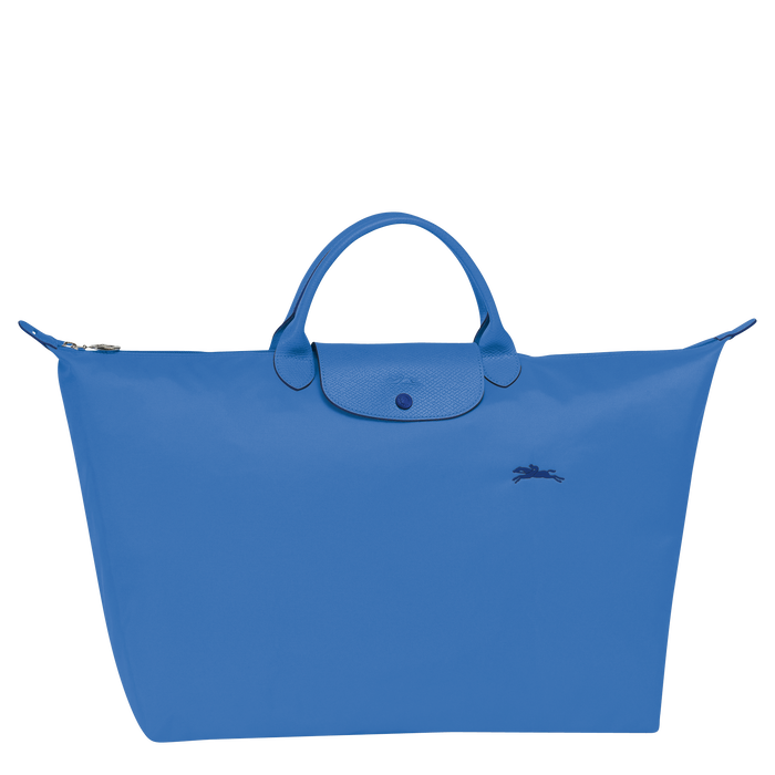 Longchamp  Le Pliage Club Large Travel Bag Blue-Travel Bag-Longchamp