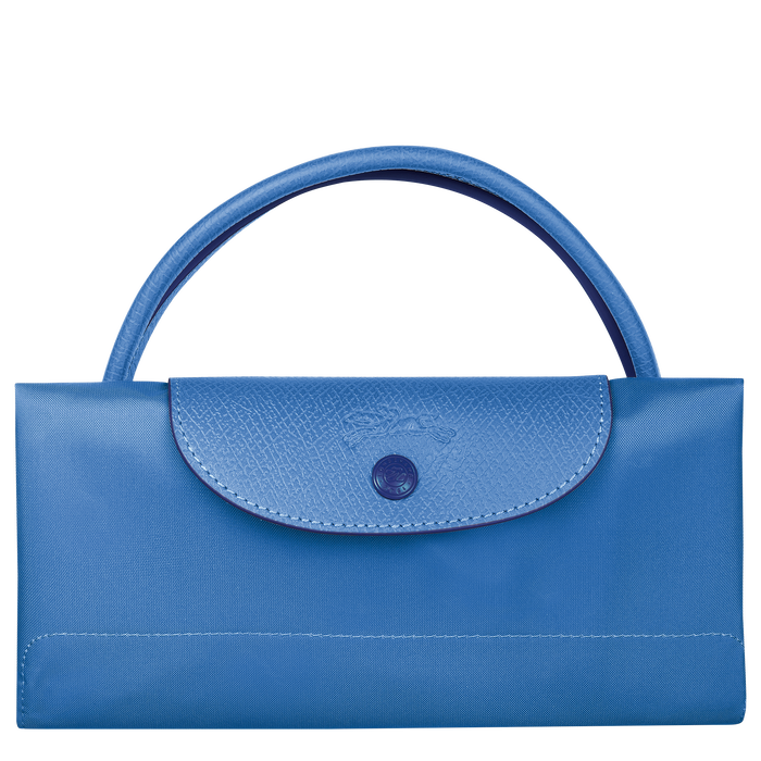 Longchamp  Le Pliage Club Large Travel Bag Blue-Travel Bag-Longchamp