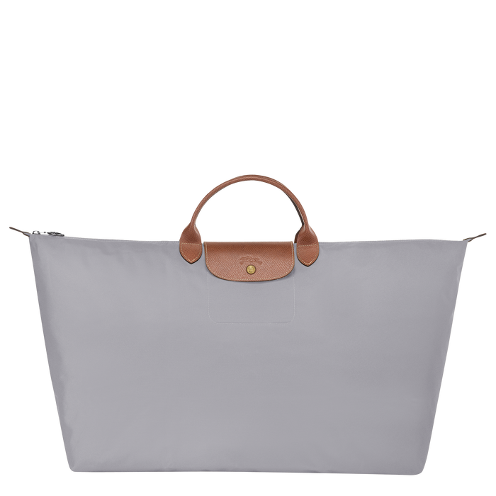 Longchamp  Le Pliage XL Extra Large Travel Bag Grey-Travel Bag-Longchamp