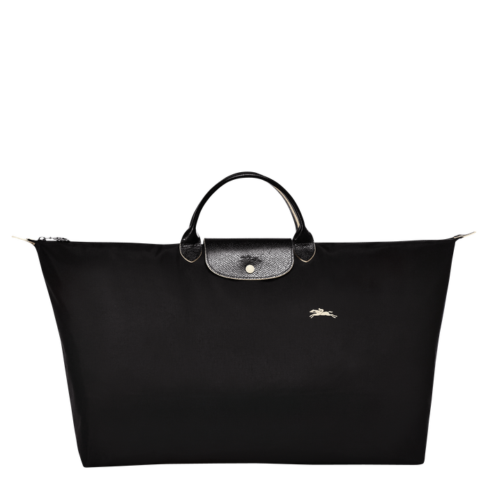 Longchamp  Le Pliage Club Extra Large XL Travel Bag Black-Travel Bag-Longchamp