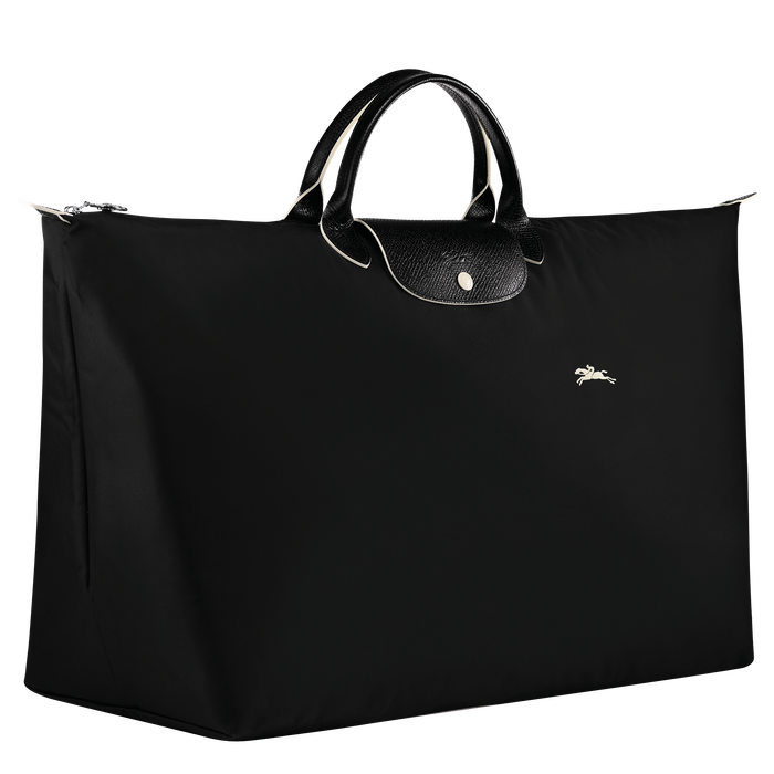 Longchamp  Le Pliage Club Extra Large XL Travel Bag Black-Travel Bag-Longchamp