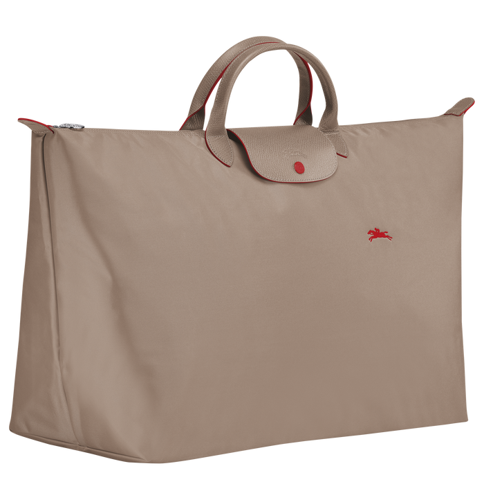 Longchamp  Le Pliage Club Extra Large XL Travel Bag Brown-Travel Bag-Longchamp