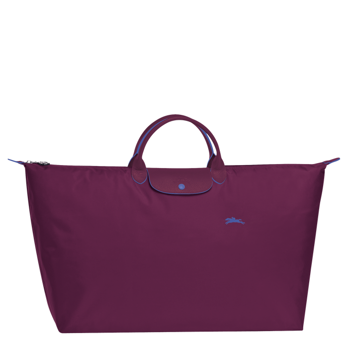 Longchamp Le Pliage Club Extra Large XL Travel Bag Plum-Travel Bag-Longchamp