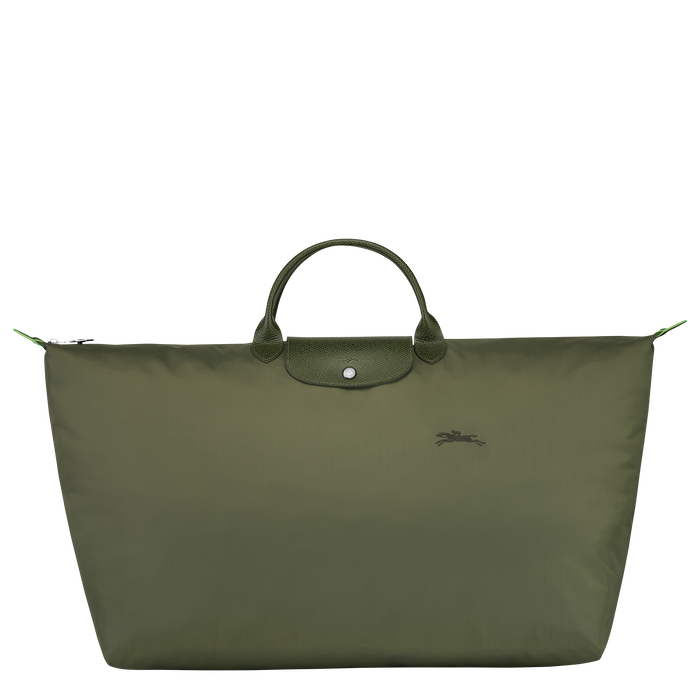 Longchamp  Le Pliage Green XL Extra Large Travel Bag Forest-Travel Bag-Longchamp