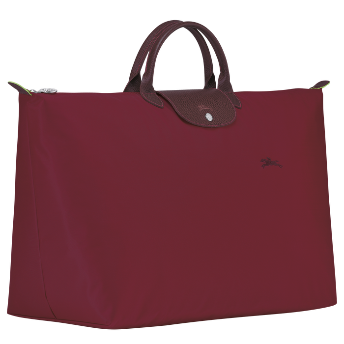 Longchamp  Le Pliage Green XL Extra Large Travel Bag Red-Travel Bag-Longchamp