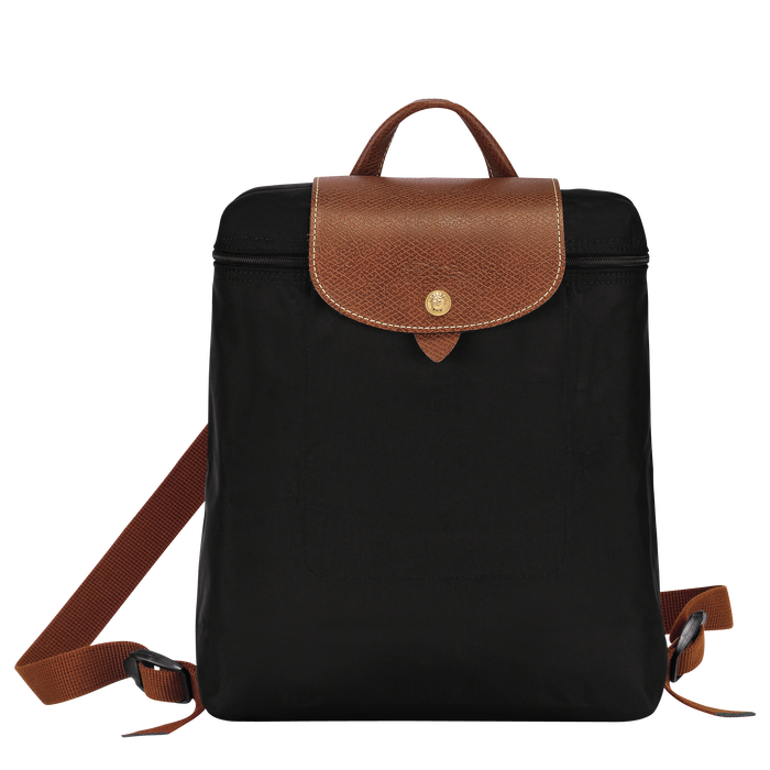 Longchamp Le Pliage Backpack Black-Backpack-Longchamp