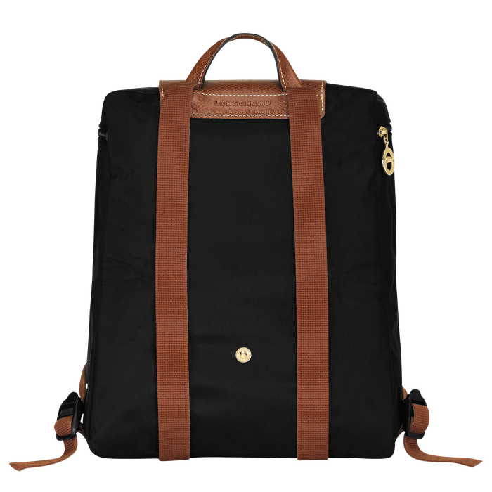 Longchamp Le Pliage Backpack Black-Backpack-Longchamp