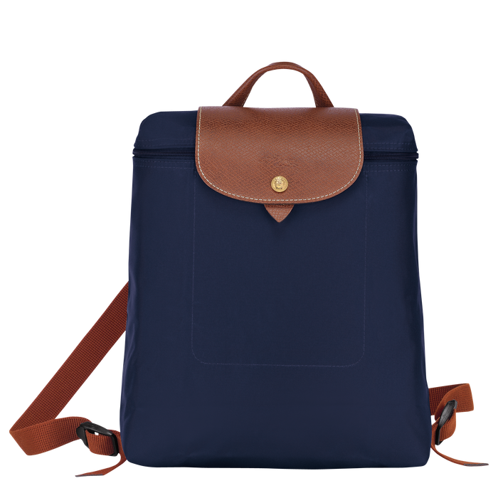 Longchamp Le Pliage Backpack Navy-Backpack-Longchamp
