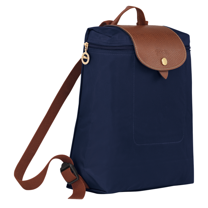 Longchamp Le Pliage Backpack Navy-Backpack-Longchamp