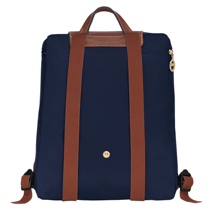 Longchamp Le Pliage Backpack Navy-Backpack-Longchamp