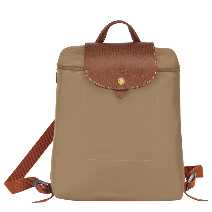 Longchamp Le Pliage Backpack Desert-Backpack-Longchamp