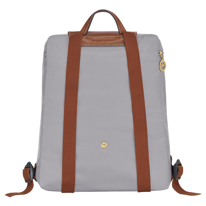 Longchamp Le Pliage Backpack Grey-Backpack-Longchamp
