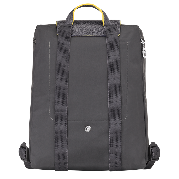 Longchamp Le Pliage Club Backpack Gun Metal-Backpack-Longchamp