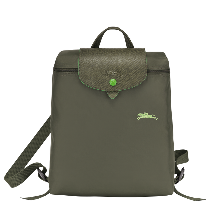 Longchamp Le Pliage Club Backpack Longchamp Green-Backpack-Longchamp