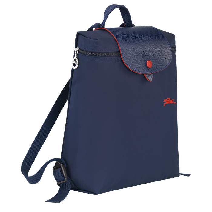Longchamp Le Pliage Club Backpack Navy-Backpack-Longchamp