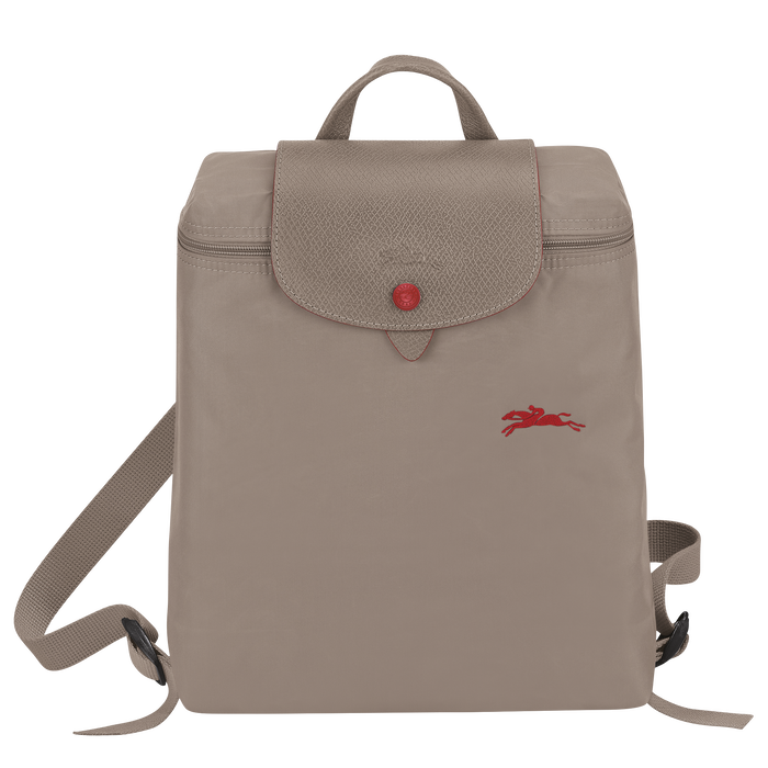 Longchamp Le Pliage Club Backpack Brown-Backpack-Longchamp