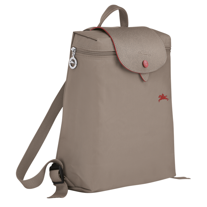 Longchamp Le Pliage Club Backpack Brown-Backpack-Longchamp