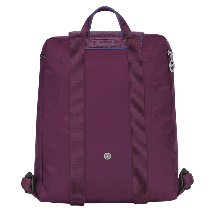 Longchamp Le Pliage Club Backpack Plum-Backpack-Longchamp