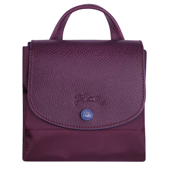Longchamp Le Pliage Club Backpack Plum-Backpack-Longchamp