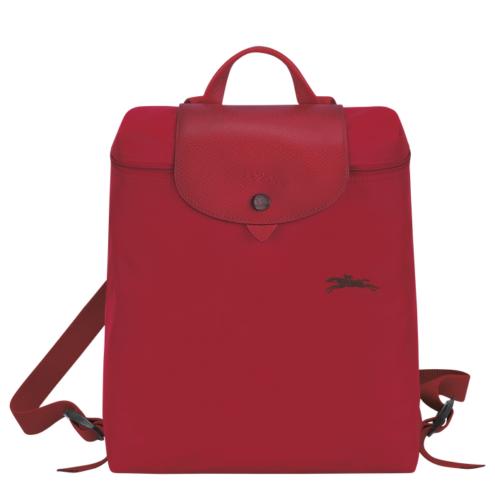 Longchamp Le Pliage Club Backpack Red-Backpack-Longchamp