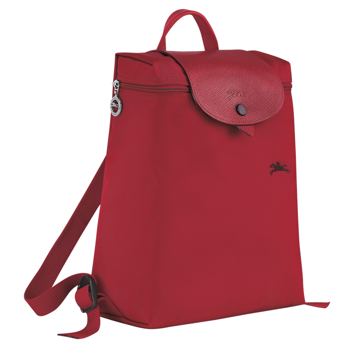 Longchamp Le Pliage Club Backpack Red-Backpack-Longchamp