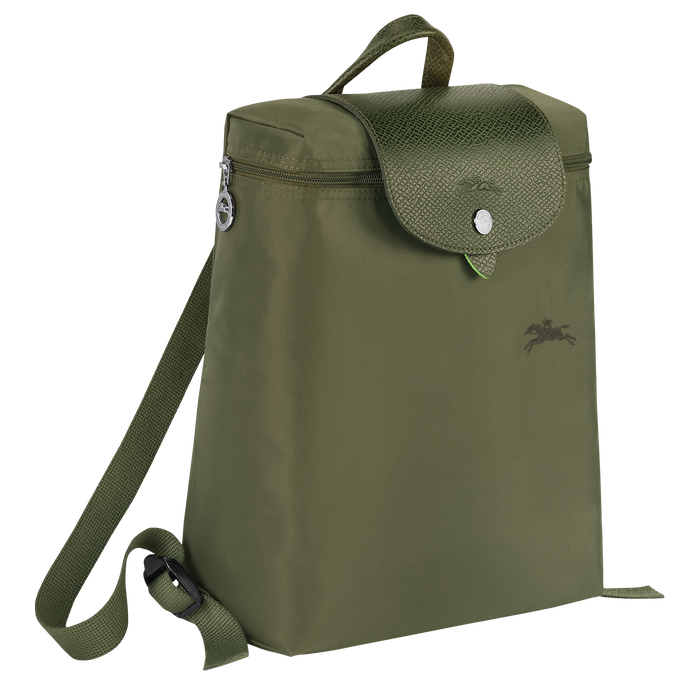 Longchamp Le Pliage Green Backpack Forest-Backpack-Longchamp