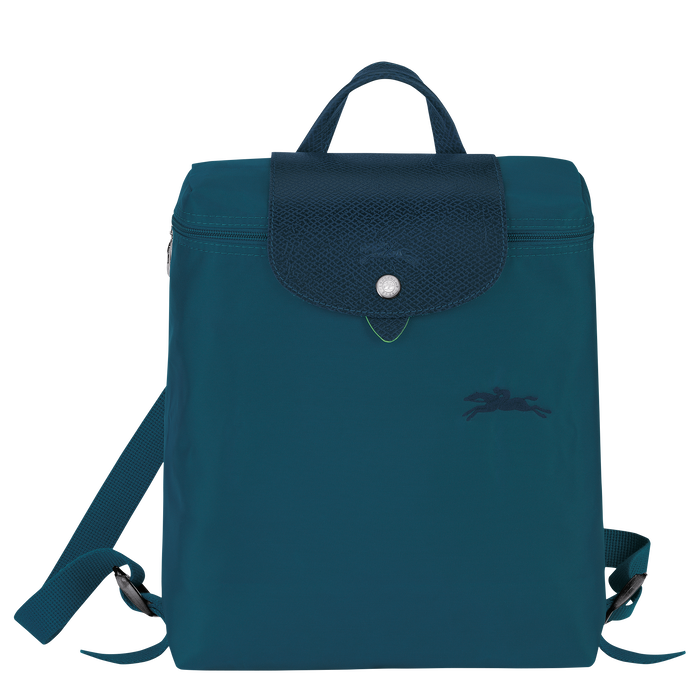 Longchamp Le Pliage Green Backpack Ocean-Backpack-Longchamp