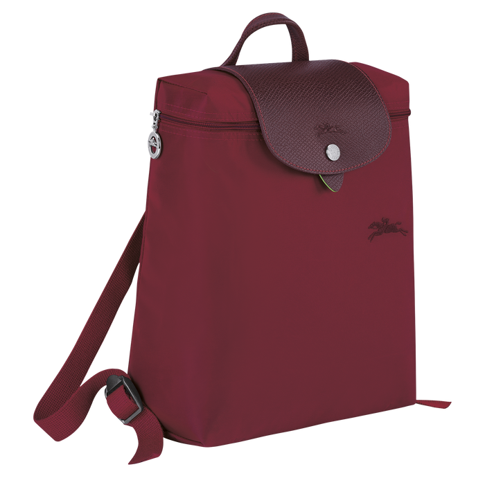 Longchamp Le Pliage Green Backpack Red-Backpack-Longchamp