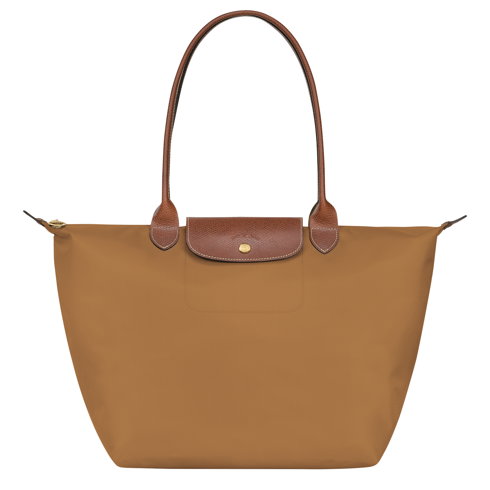 Le Pliage Original L Tote Bag Fawn - Recycled Canvas