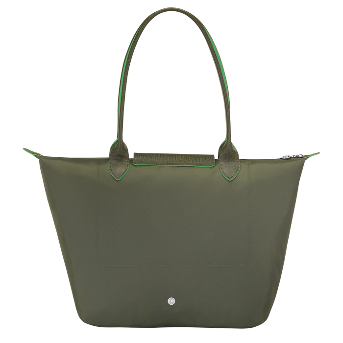 Longchamp Le Pliage Club Large Shoulder Bag Longchamp Green-Tote Bags-Longchamp