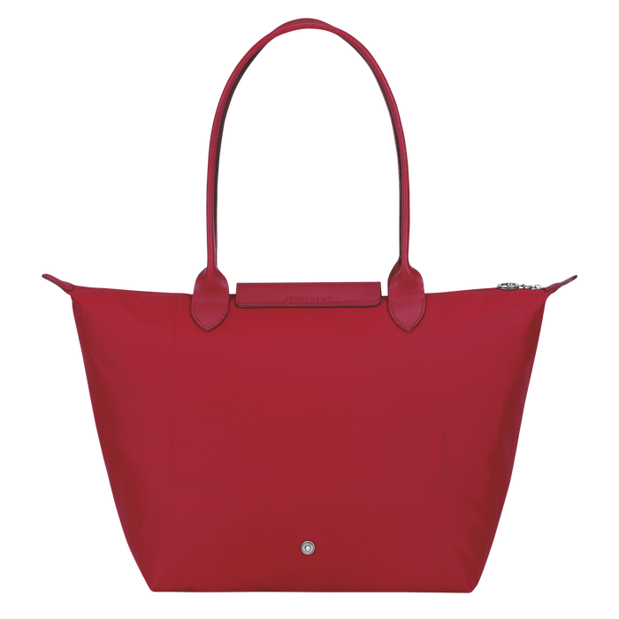 Longchamp Le Pliage Club Large Shoulder Bag Red-Tote Bags-Longchamp