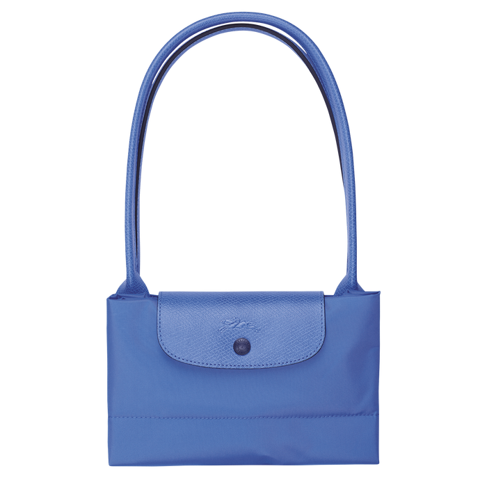 Longchamp Le Pliage Club Large Shoulder Bag Blue-Tote Bags-Longchamp