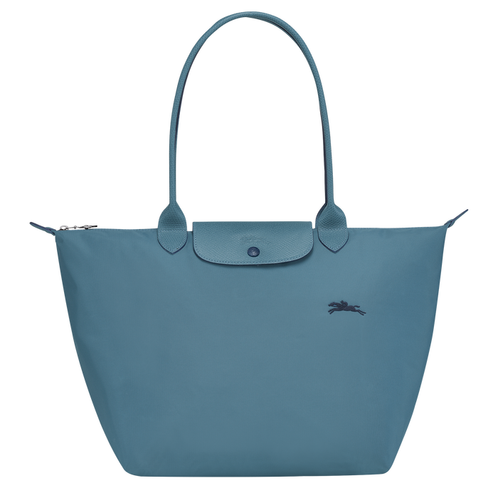 Longchamp Le Pliage Club Large Shoulder Bag Thunderstorm-Tote Bags-Longchamp