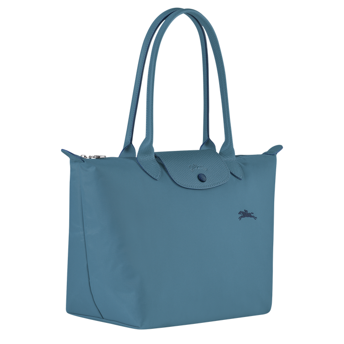 Longchamp Le Pliage Club Large Shoulder Bag Thunderstorm-Tote Bags-Longchamp