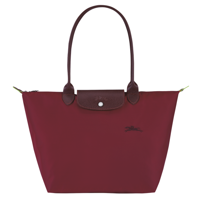 Longchamp Green Le Pliage Original Small Tote Shoulder Bag Red-Tote Bags-Longchamp