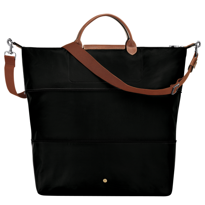 Longchamp  Le Pliage  Expandable Travel Bag  Black-Travel Bag-Longchamp